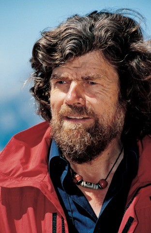 Reinhold Messner, el más grande alpinista de todos los tiempos en el Chimborazo en 1992