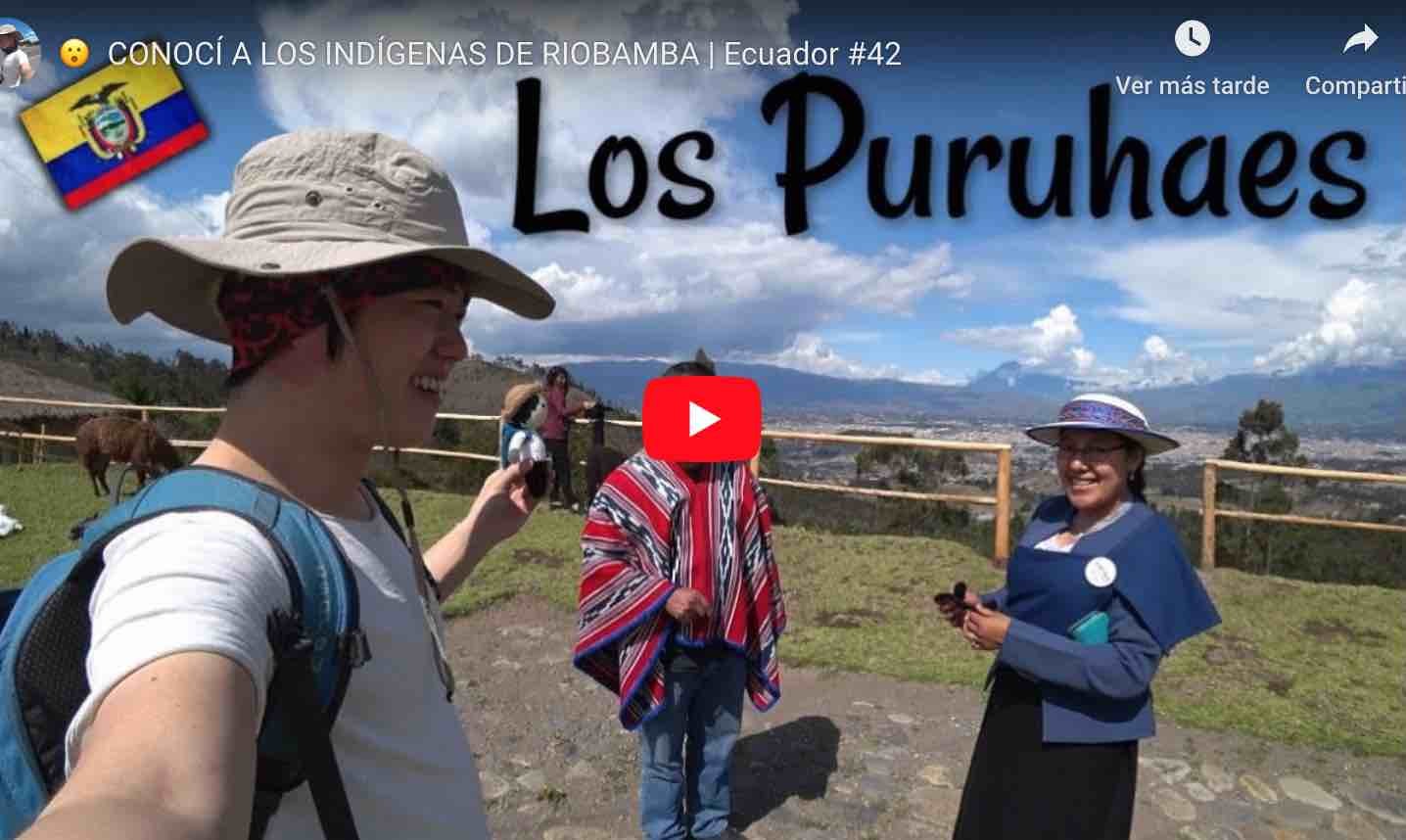 VIDEO | Popular YouTuber de Corea del Sur conoce la cultura PURUHÁ