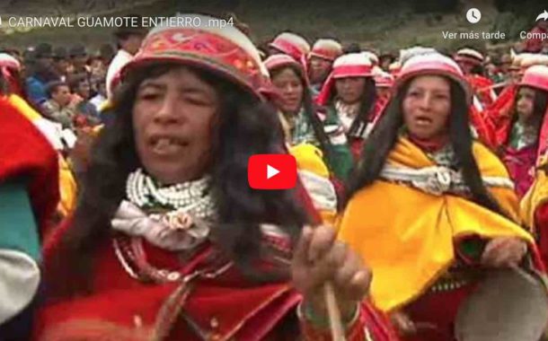 VIDEO | Así es el ENTIERRO de la fiesta de CARNAVAL en Guamote.