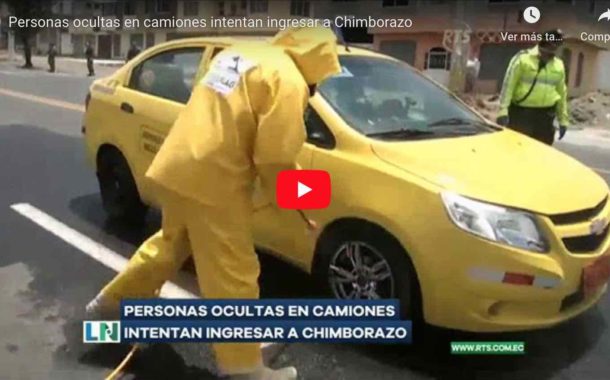 VIDEO: Personas OCULTAS en camiones intentan ingresar a CHIMBORAZO