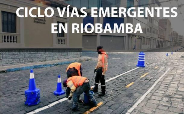 VIDEO: Ciclovías en Riobamba, avanzan con la adecuación.