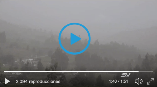 VIDEO: GRAVES afectaciones en Chimborazo debido a la ceniza.
