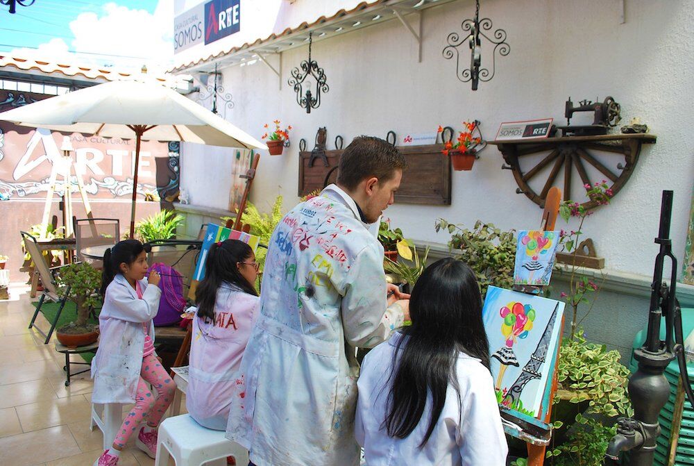 cursos de pintura en riobamba